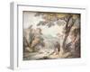 'An Idyll', c1815-Thomas Rowlandson-Framed Giclee Print