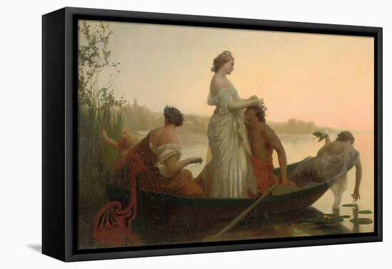 An Idyll of Marriage-Henri Pierre Picou-Framed Stretched Canvas