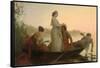An Idyll of Marriage-Henri Pierre Picou-Framed Stretched Canvas