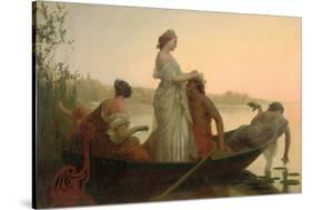 An Idyll of Marriage-Henri Pierre Picou-Stretched Canvas