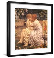 An Idyll-Albert Joseph Moore-Framed Art Print