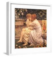 An Idyll-Albert Joseph Moore-Framed Art Print