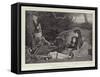 An Idyll-John Everett Millais-Framed Stretched Canvas