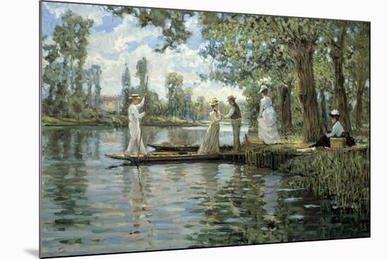 An Idyllic Afternoon-Alan Maley-Mounted Giclee Print