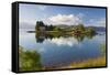 An Idyllic Rural Island in the Hardanger Fjord, Hordaland, Norway, Scandinavia, Europe-Doug Pearson-Framed Stretched Canvas