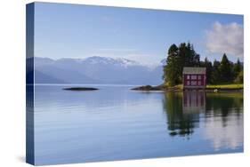 An Idyllic Rural Island in the Hardanger Fjord, Hordaland, Norway, Scandinavia, Europe-Doug Pearson-Stretched Canvas