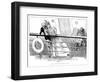 An Ill Wind, 1897-Charles Dana Gibson-Framed Giclee Print