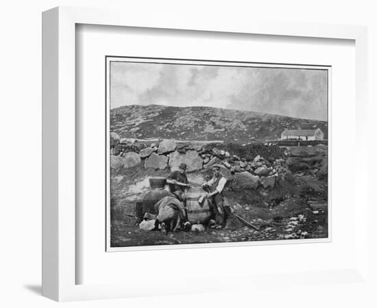 An Illicit Still in Donegal (Ireland)-null-Framed Photographic Print