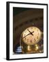 An Illuminated Clock in Grand Central Station, New York, New York, USA-David H. Wells-Framed Photographic Print