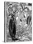 An Illustration for Sir Lancelot Du Lake, 1898-Eleanor Fortescue-Brickdale-Stretched Canvas