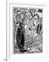 An Illustration for Sir Lancelot Du Lake, 1898-Eleanor Fortescue-Brickdale-Framed Giclee Print