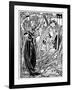 An Illustration for Sir Lancelot Du Lake, 1898-Eleanor Fortescue-Brickdale-Framed Giclee Print