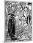 An Illustration for Sir Lancelot Du Lake, 1898-Eleanor Fortescue-Brickdale-Mounted Giclee Print