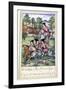 An Illustration from 'Qabus Nameh', 19th Century-null-Framed Giclee Print