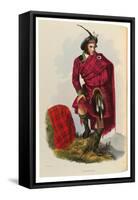 An Illustration from 'The Clans of the Scottish Highlands'-Robert Ronald McIan-Framed Stretched Canvas