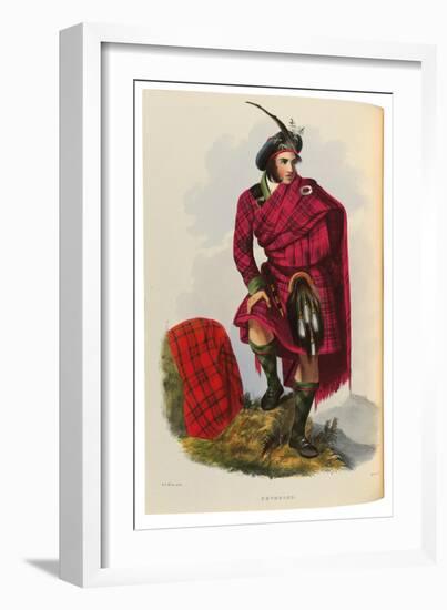 An Illustration from 'The Clans of the Scottish Highlands'-Robert Ronald McIan-Framed Giclee Print