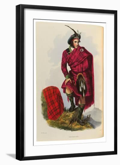 An Illustration from 'The Clans of the Scottish Highlands'-Robert Ronald McIan-Framed Giclee Print