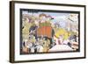 An Illustration from the Hamir Hath, Early 19th Century-null-Framed Giclee Print