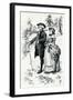 An Illustration from the Vicar of Wakefield, 1889, (1907)-Hugh Thomson-Framed Giclee Print