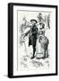 An Illustration from the Vicar of Wakefield, 1889, (1907)-Hugh Thomson-Framed Giclee Print