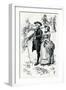 An Illustration from the Vicar of Wakefield, 1889, (1907)-Hugh Thomson-Framed Giclee Print