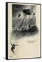 An Illustration From War Of the Worlds-Herbert Wells-Framed Stretched Canvas