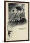 An Illustration From War Of the Worlds-Herbert Wells-Framed Giclee Print