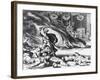 An Illustration of Mass Harakiri in a Japanese Temple-null-Framed Giclee Print