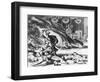 An Illustration of Mass Harakiri in a Japanese Temple-null-Framed Giclee Print