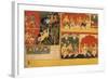 An Illustration to the 'Bhagvata Purana', Book X, Chapter 21, C.1525 (W/C and Ink on Paper)-null-Framed Giclee Print