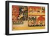 An Illustration to the 'Bhagvata Purana', Book X, Chapter 21, C.1525 (W/C and Ink on Paper)-null-Framed Premium Giclee Print