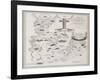 An Illustrative Map of Human Life, Deduced from Passages in Sacred Writ, 1833-John Ping-Framed Giclee Print