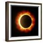 An Image of a Beautiful Sun Eclipse-magann-Framed Photographic Print