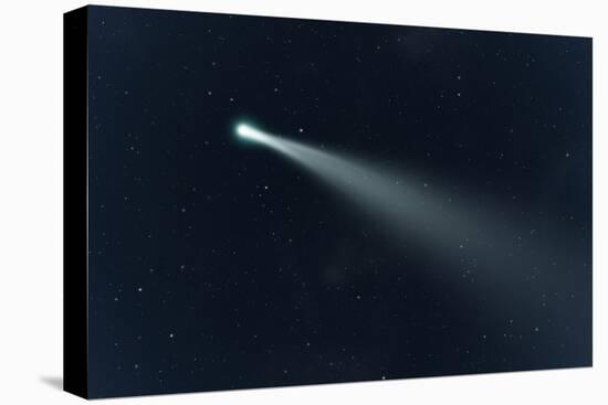 An Image of a Comet in the Deep Space-magann-Stretched Canvas