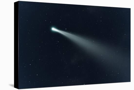 An Image of a Comet in the Deep Space-magann-Stretched Canvas