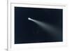 An Image of a Comet in the Deep Space-magann-Framed Photographic Print