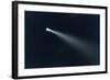 An Image of a Comet in the Deep Space-magann-Framed Photographic Print