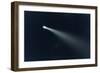 An Image of a Comet in the Deep Space-magann-Framed Photographic Print