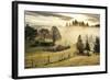 An Image of a Nice Autumn Landscape in Bavaria Germany-magann-Framed Photographic Print