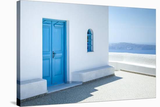 An Image of a Nice Santorini View-magann-Stretched Canvas