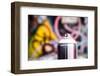 An Image of a Used Graffiti Spray-magann-Framed Photographic Print