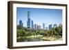 An Image of the Nice Skyline of Melbourne-magann-Framed Photographic Print