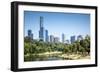 An Image of the Nice Skyline of Melbourne-magann-Framed Photographic Print