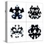 An Image Of The Rorschach Test Ink Blots-magann-Stretched Canvas