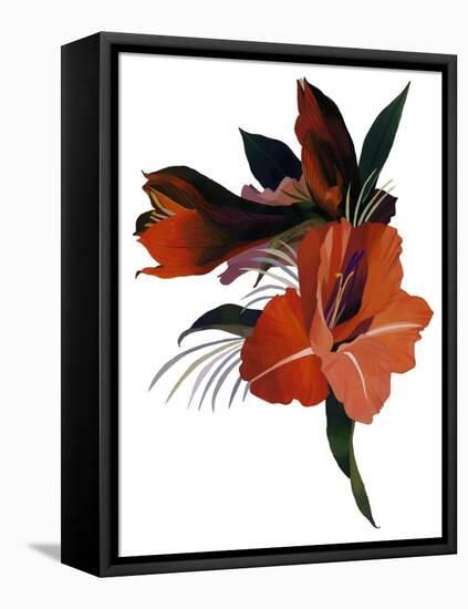 An imaginary flower based on an amaryllis-Hiroyuki Izutsu-Framed Stretched Canvas