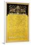 An Imperial Yellow Silk Brocade Cloth of State, Qianlong Period (1735-1796)-null-Framed Giclee Print