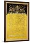 An Imperial Yellow Silk Brocade Cloth of State, Qianlong Period (1735-1796)-null-Framed Giclee Print