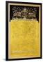 An Imperial Yellow Silk Brocade Cloth of State, Qianlong Period (1735-1796)-null-Framed Giclee Print