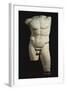 An Important Roman Marble Torso of the Diadumenos of Polykeitos-null-Framed Giclee Print