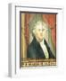 An Important Tavern Sign Depicting Thomas Jefferson and James Madison-Dirk Van Erp-Framed Giclee Print